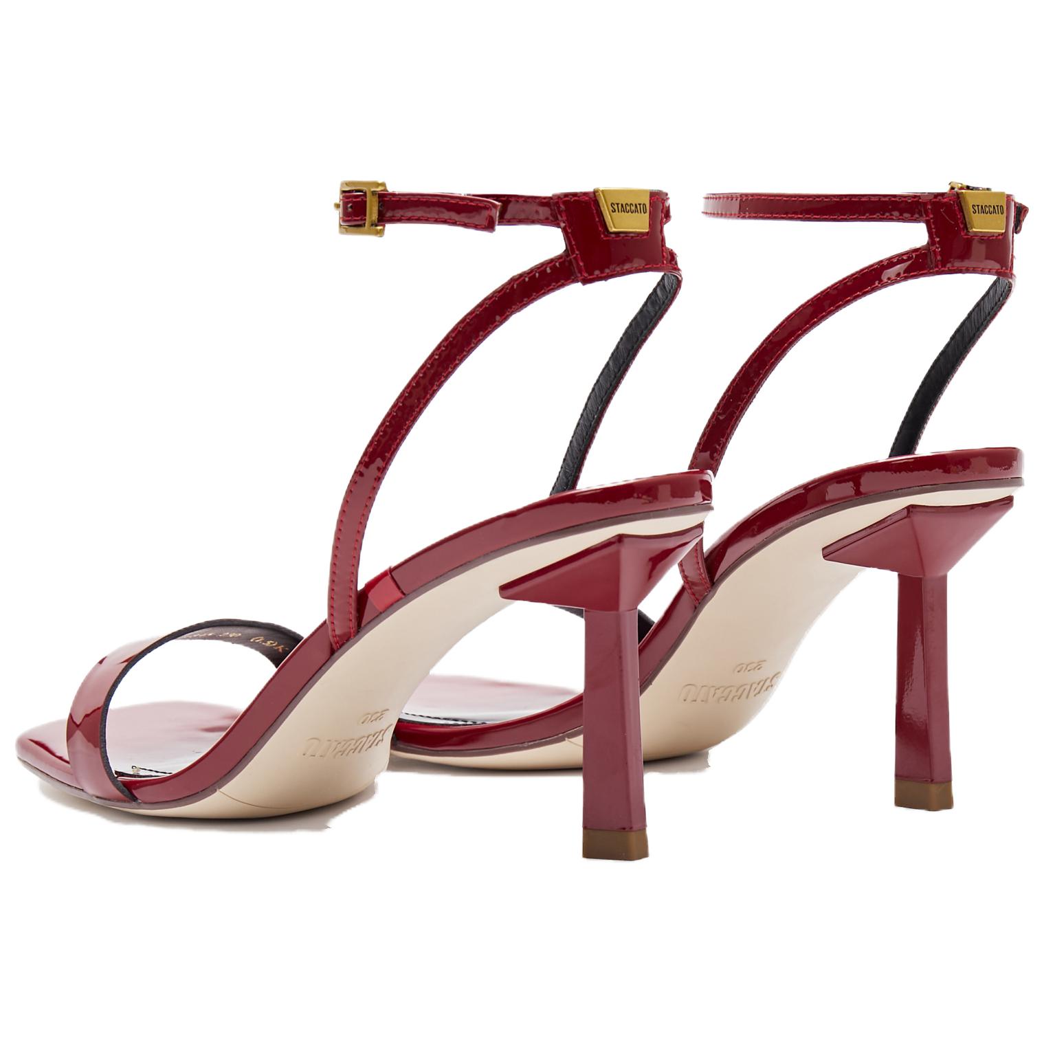 Vivian Сандалии на одной бретели 7.5 см Женские Красный Staccato, Ancora Red — фото 3