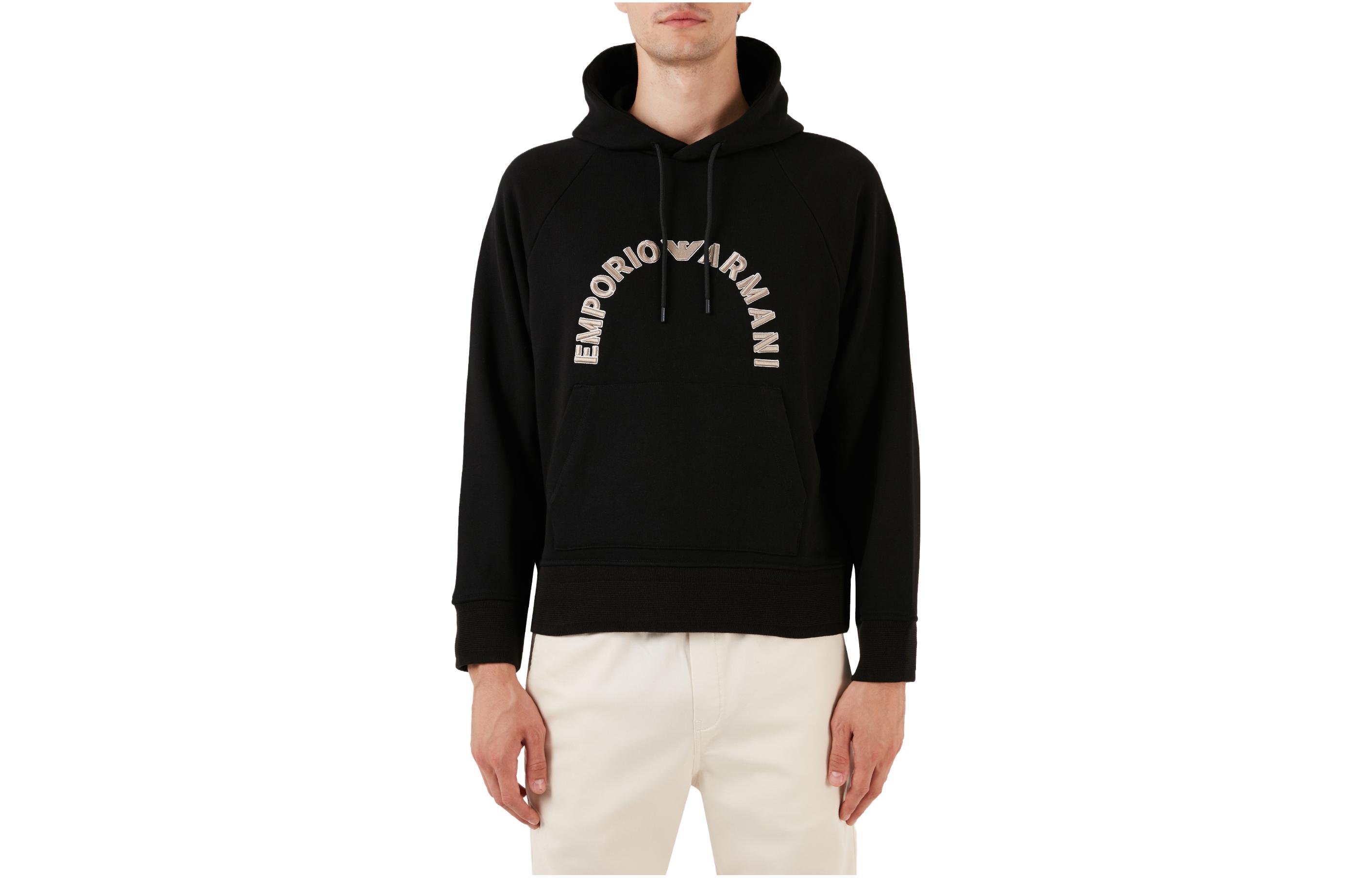 

EMPORIO ARMANI Свитшот мужской черный