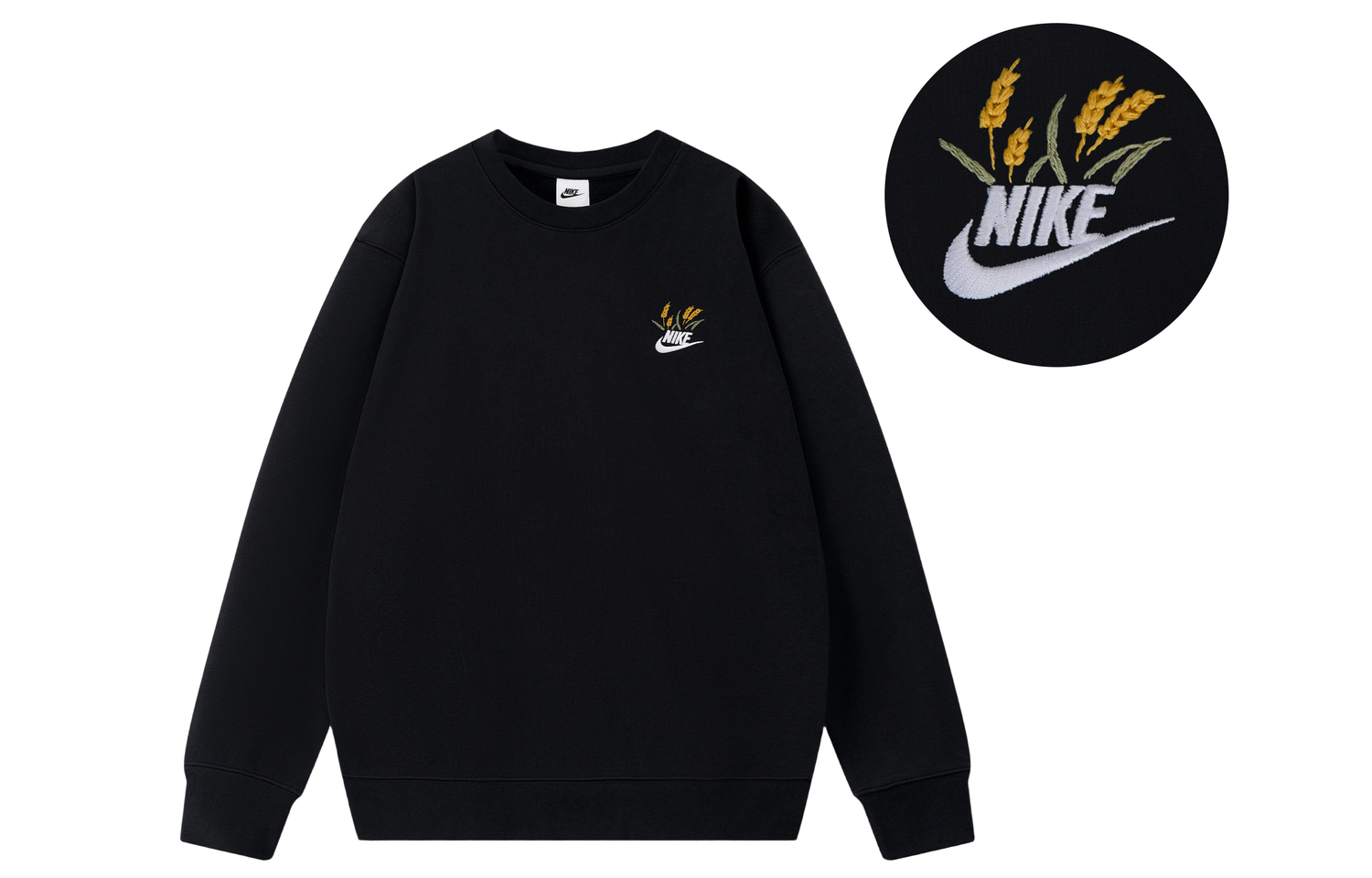 

Nike Свитшот унисекс черный