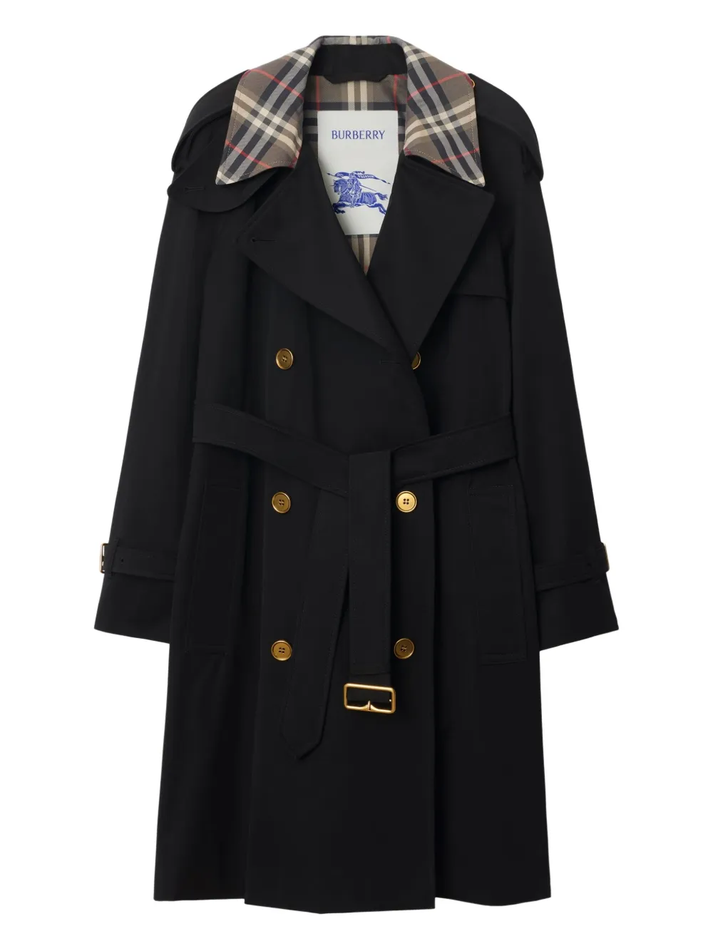 

Тренч Castleford BURBERRY, черный