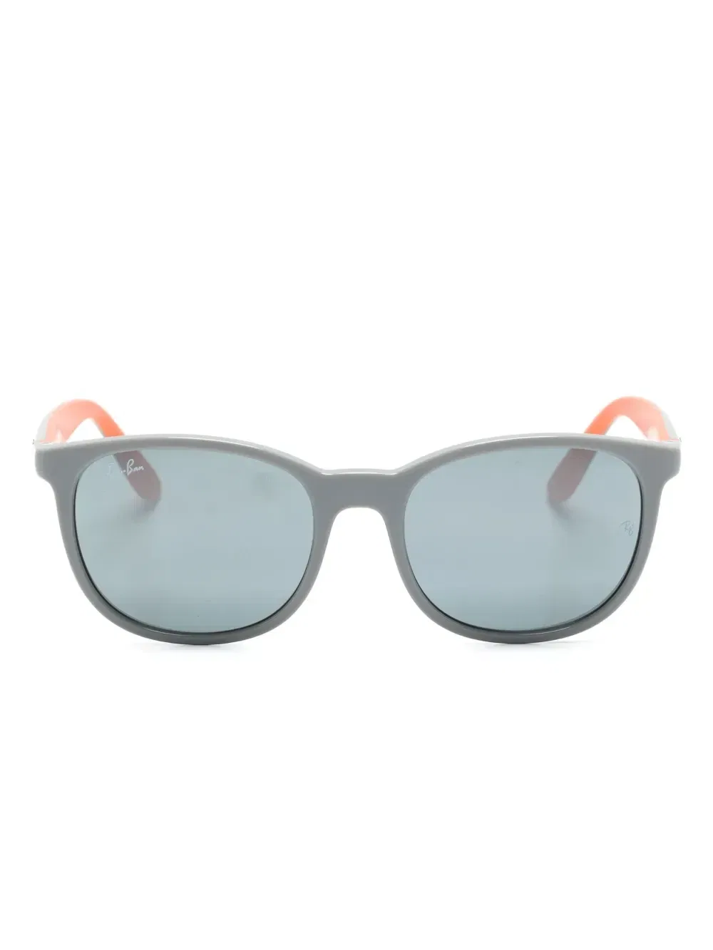 Солнцезащитные очки в квадратной оправе Ray-Ban Junior, серый
