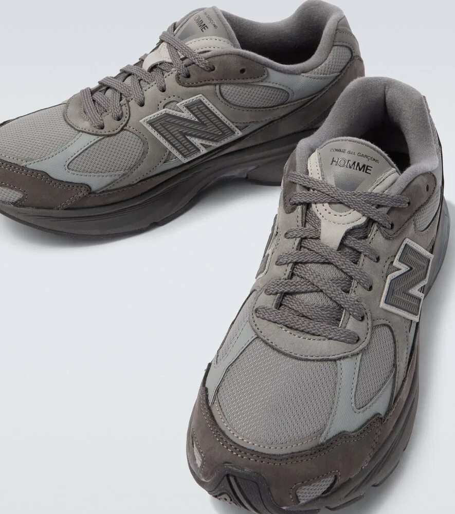 Кроссовки New Balance 2010 с замшевой отделкой Comme des Garçons Homme, серый — фото 3