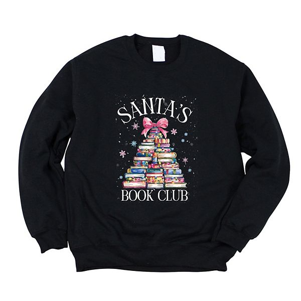 

Свитшот Santa's Book Club Simply Sage Market, Midnight