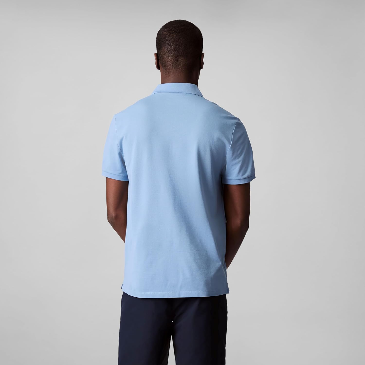 

Мужское поло Calvin Klein Tech Zip, Faded Denim