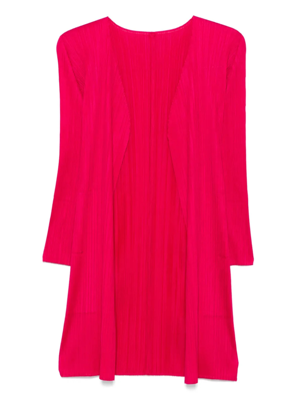 

Плиссированный кардиган Pleats Please Issey Miyake, красный