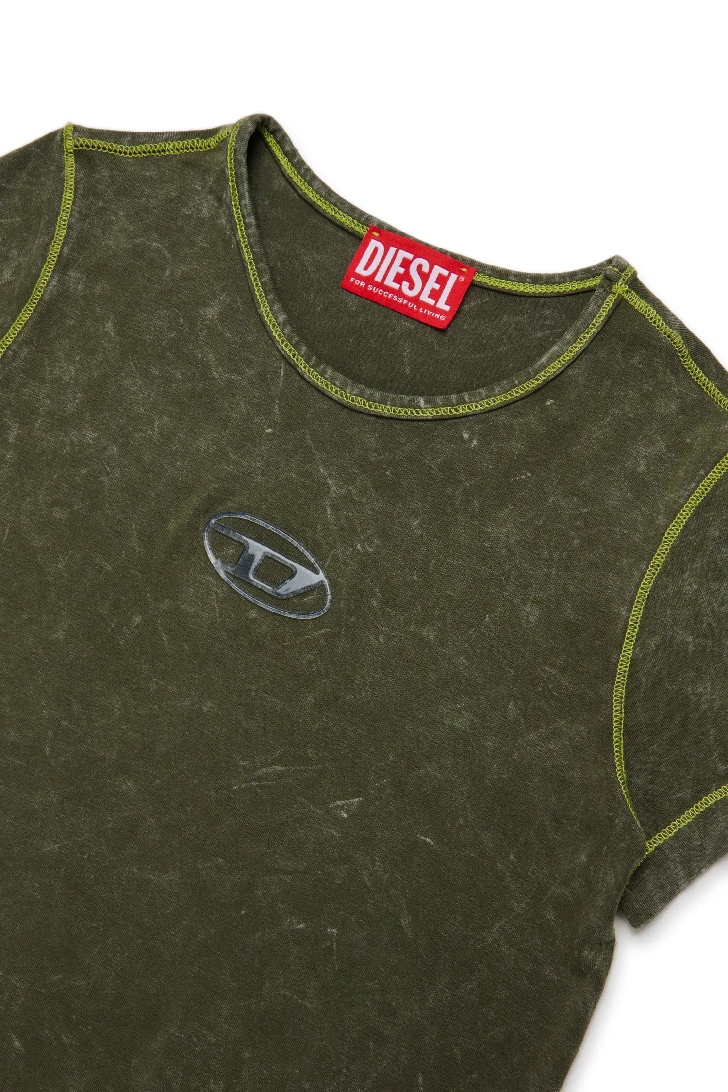 Детская футболка Tippy Diesel, Khaki — фото 3