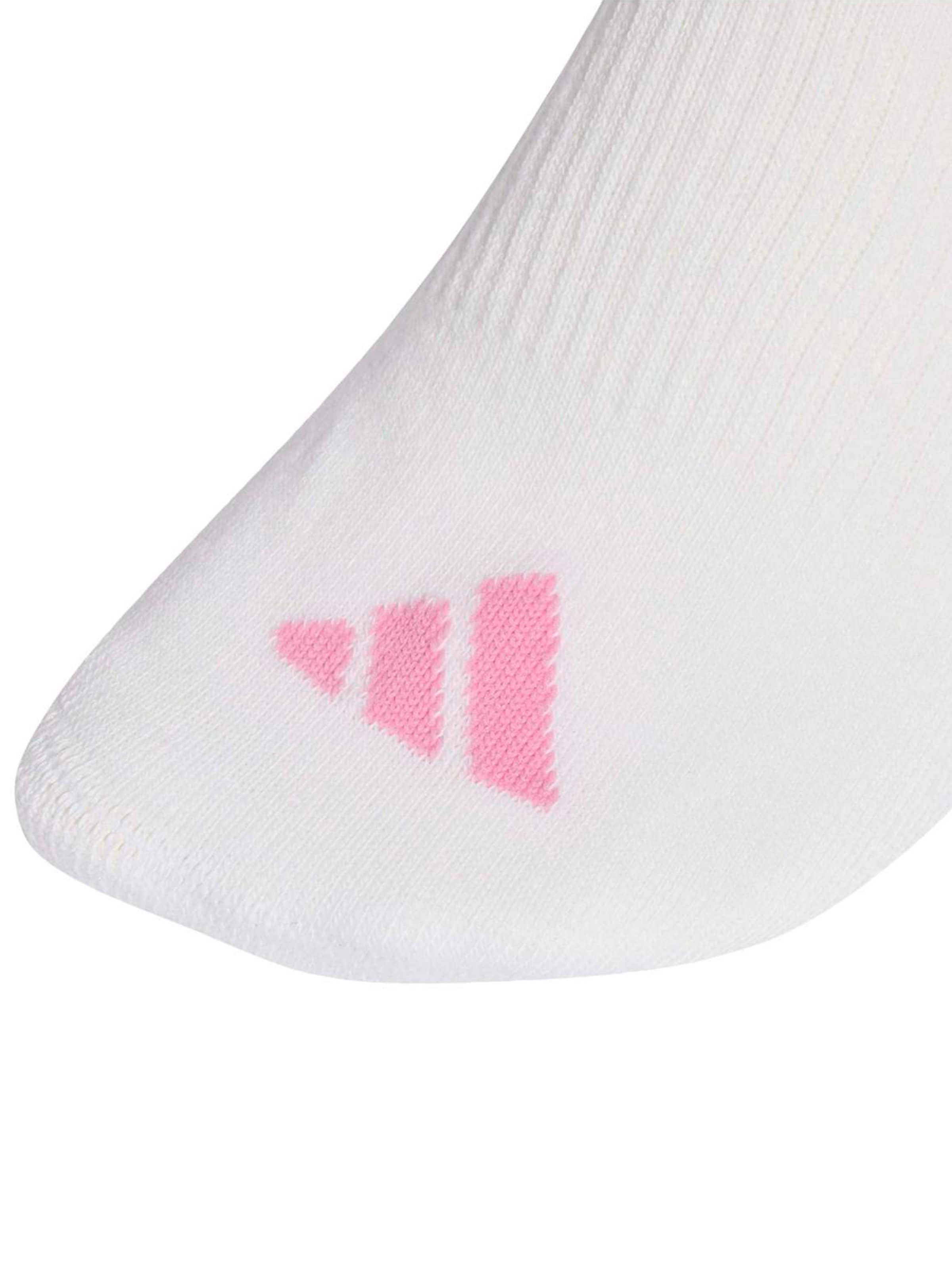 Adidas Performance Спортивные носки 'Ess' в цвете Rose, Light Pink, White — фото 3