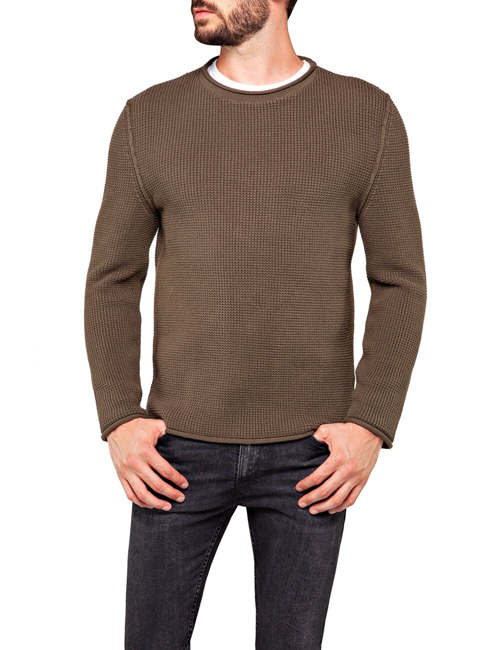 

Пуловер Replay Hyperflex Cotton 7 Gg, зеленый