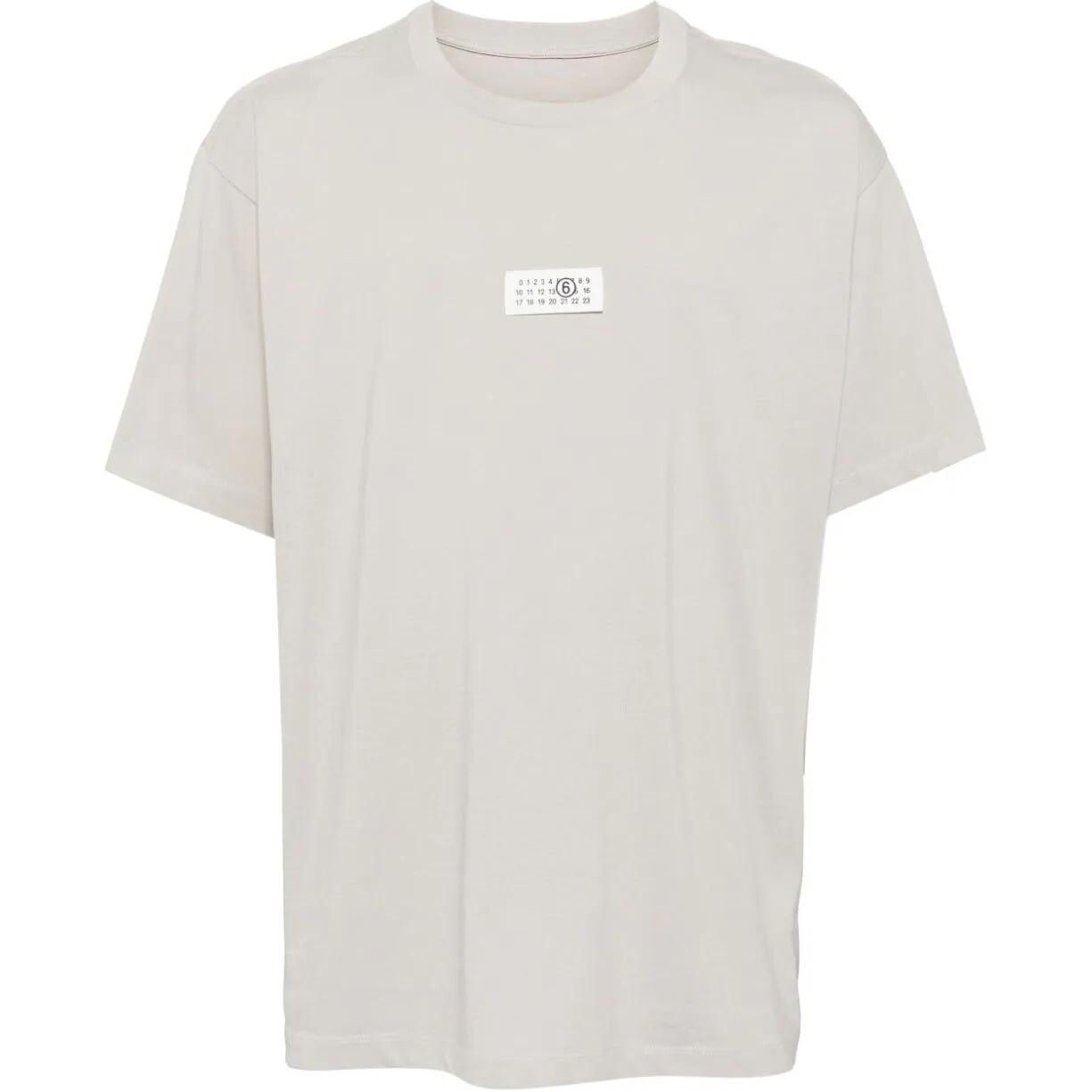 

Футболка мужская светло-серая Mm6 Maison Margiela, серый