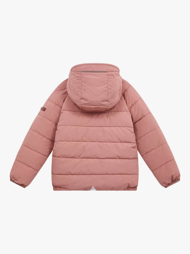 Детская двусторонняя пуховая куртка Toastie, Damask Pink — фото 2