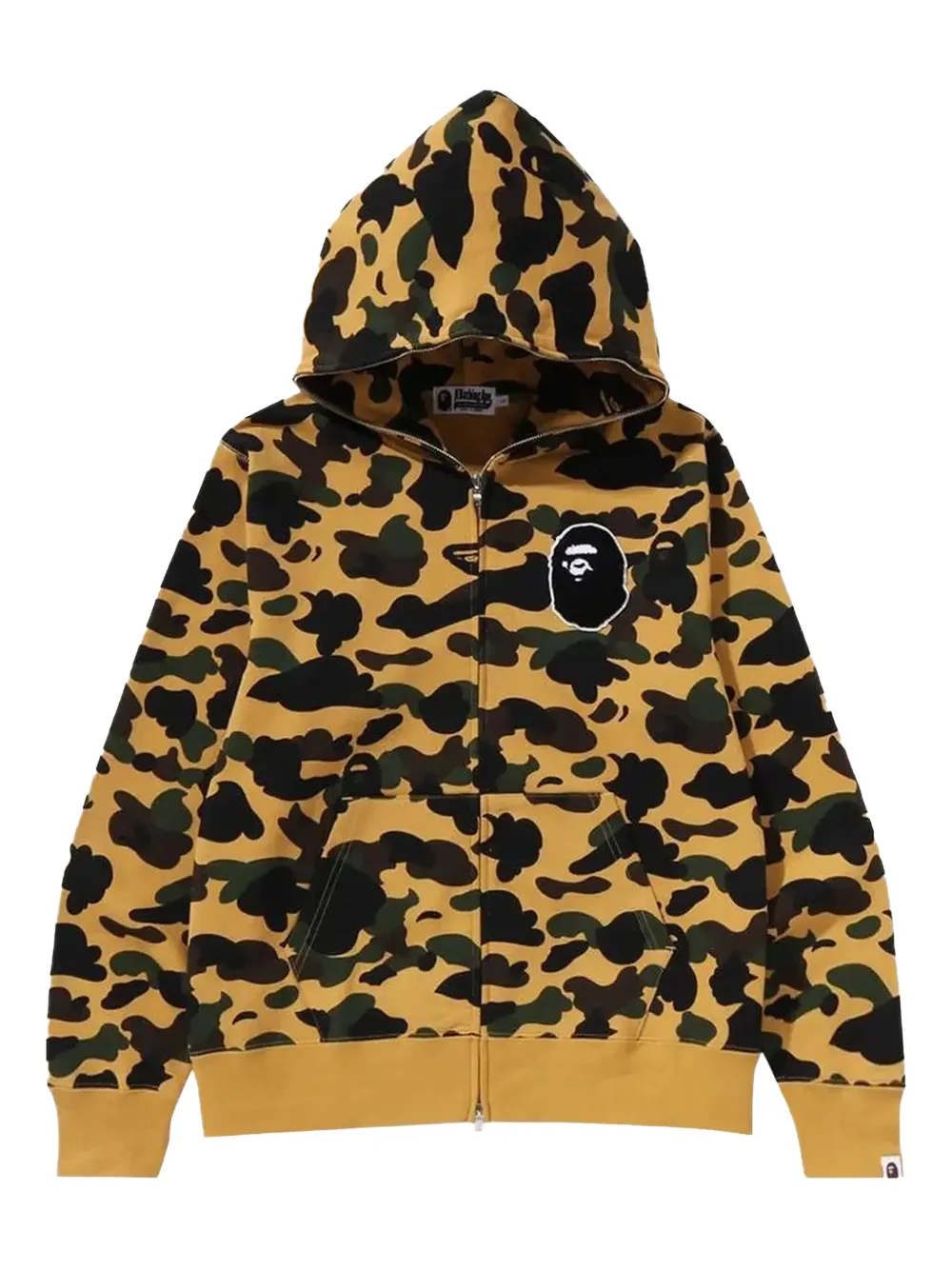 

Худи Camo Ape Head Yellow A BATHING APE, желтый