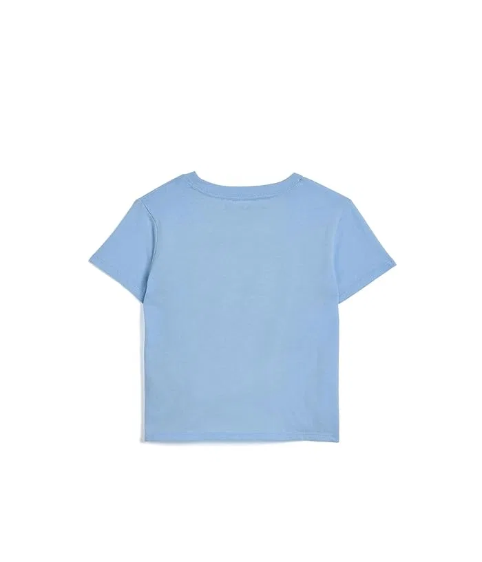 Футболка с узлом Cafe Italia abercrombie kids, Chalk Pink — фото 2