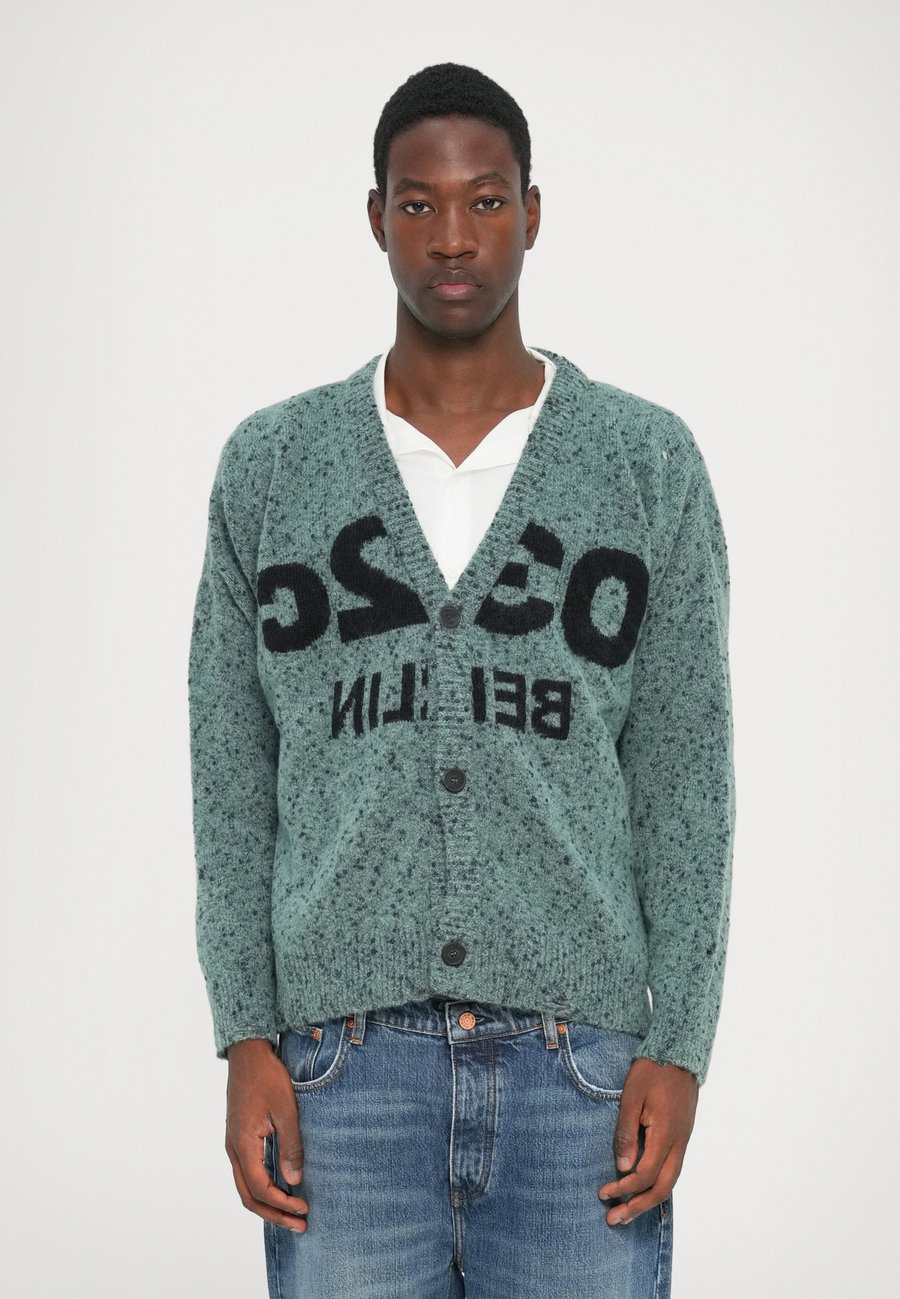 

Кардиган 032c SELFIE CARDIGAN UNISEX, Blue/Phosphor Green/Green