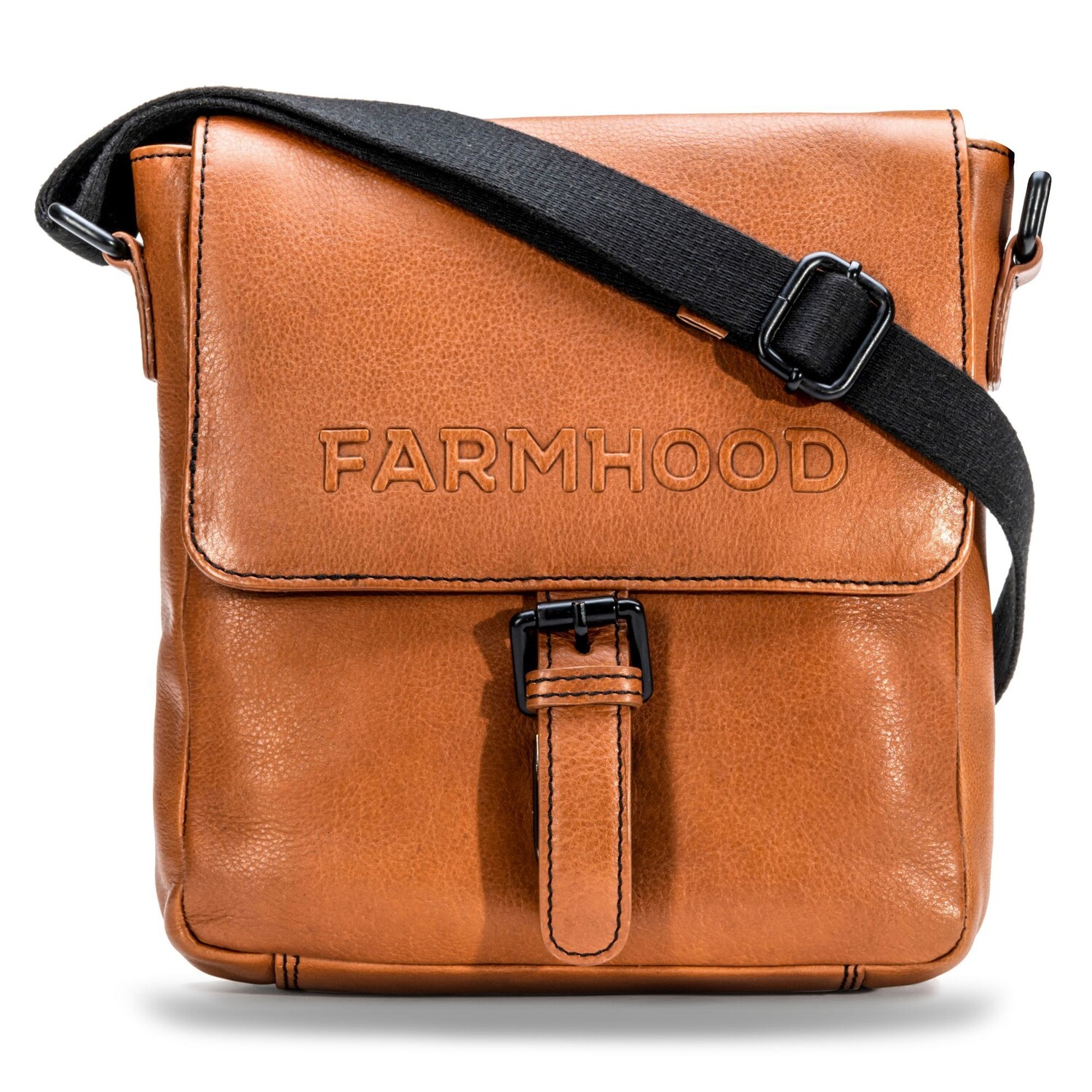 

Сумка через плечо Farmhood Memphis Leder 22 см, коньячный