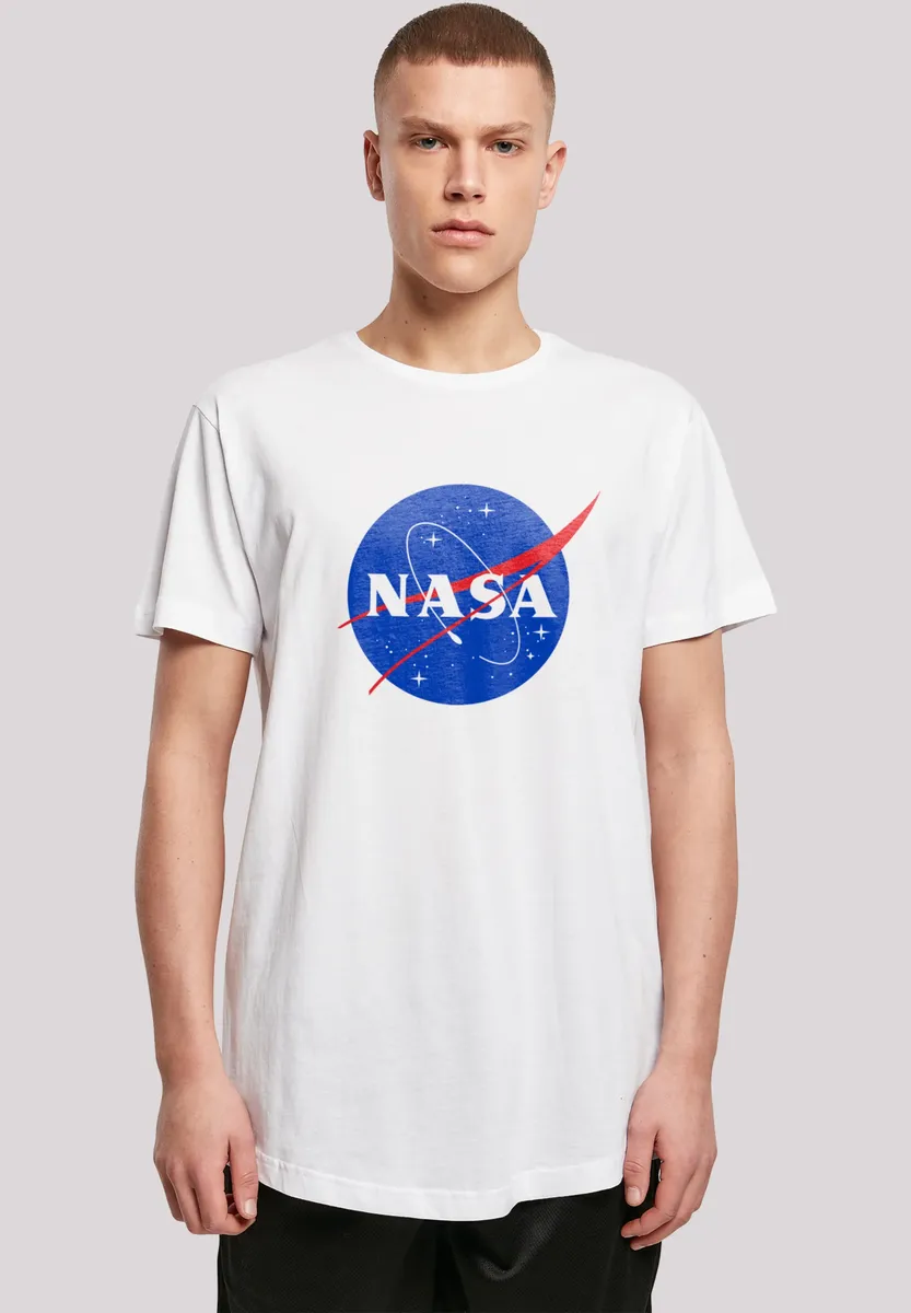 

Футболка F4NT4STIC "NASA Classic Insignia Logo", принт, белый