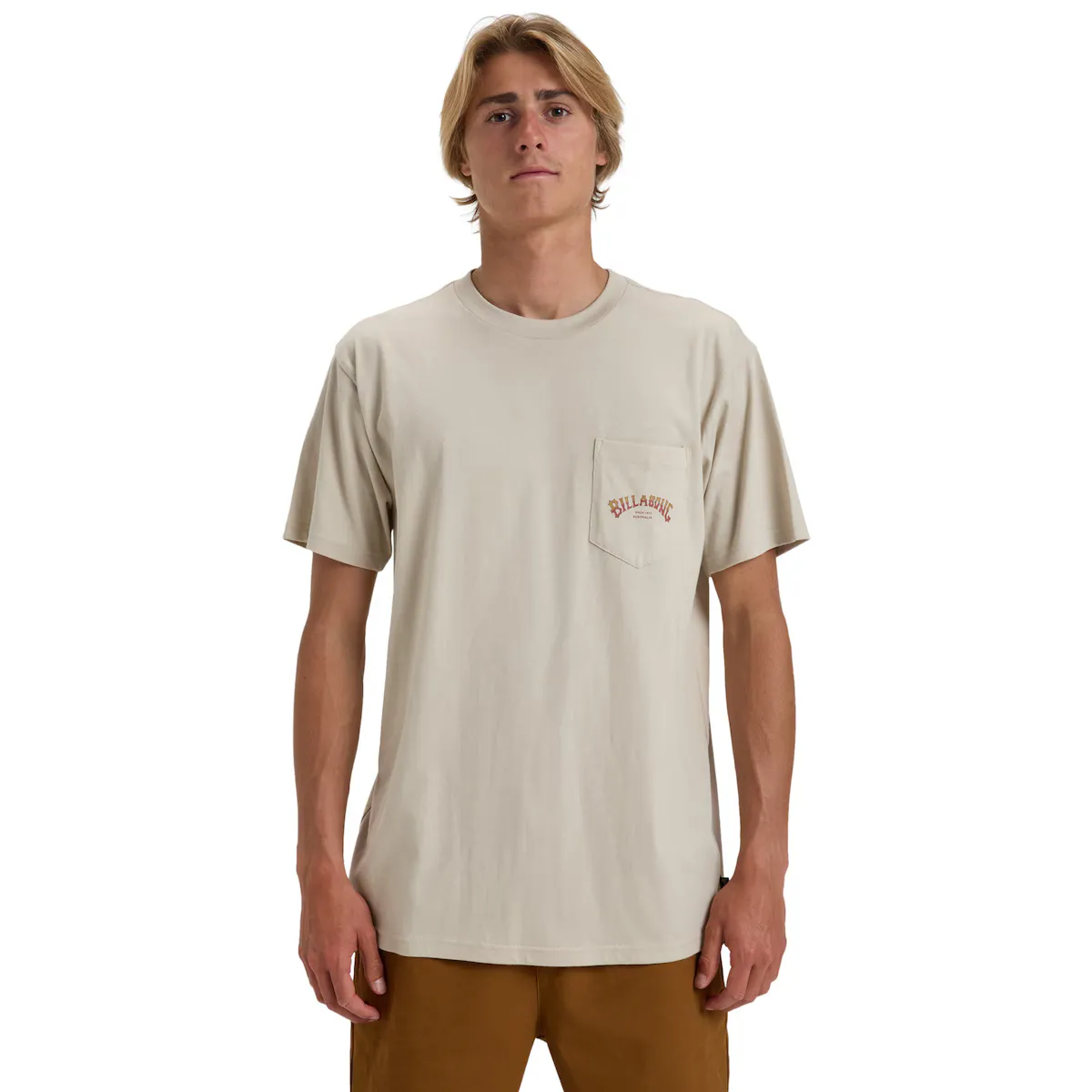 

Мужская футболка Stacked Arch Billabong, серый