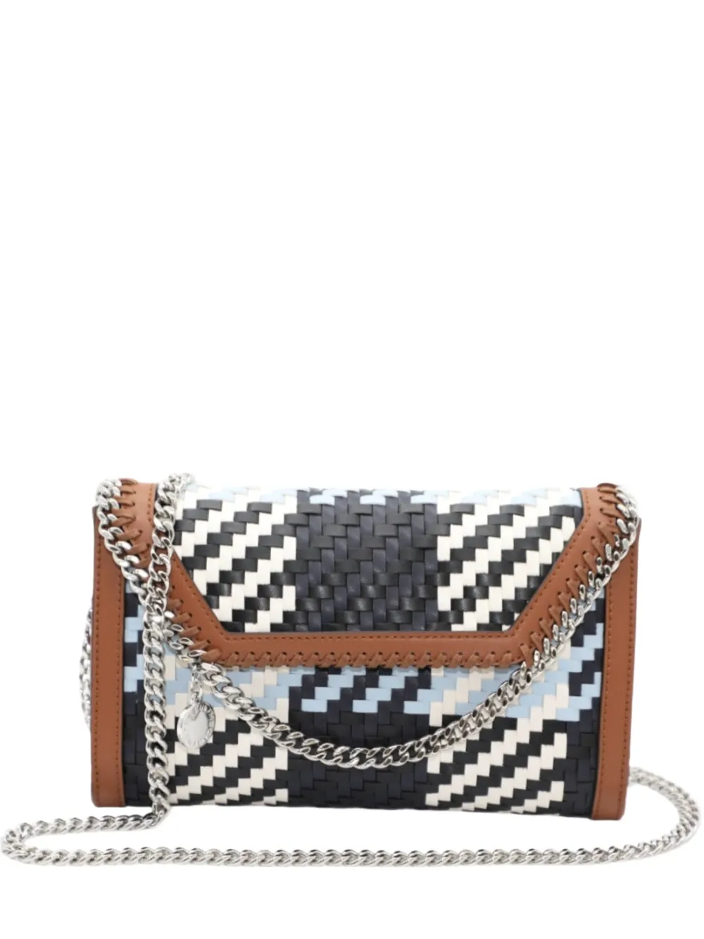 

Сумка через плечо Alter Eco с плетеным узором STELLA MCCARTNEY, синий