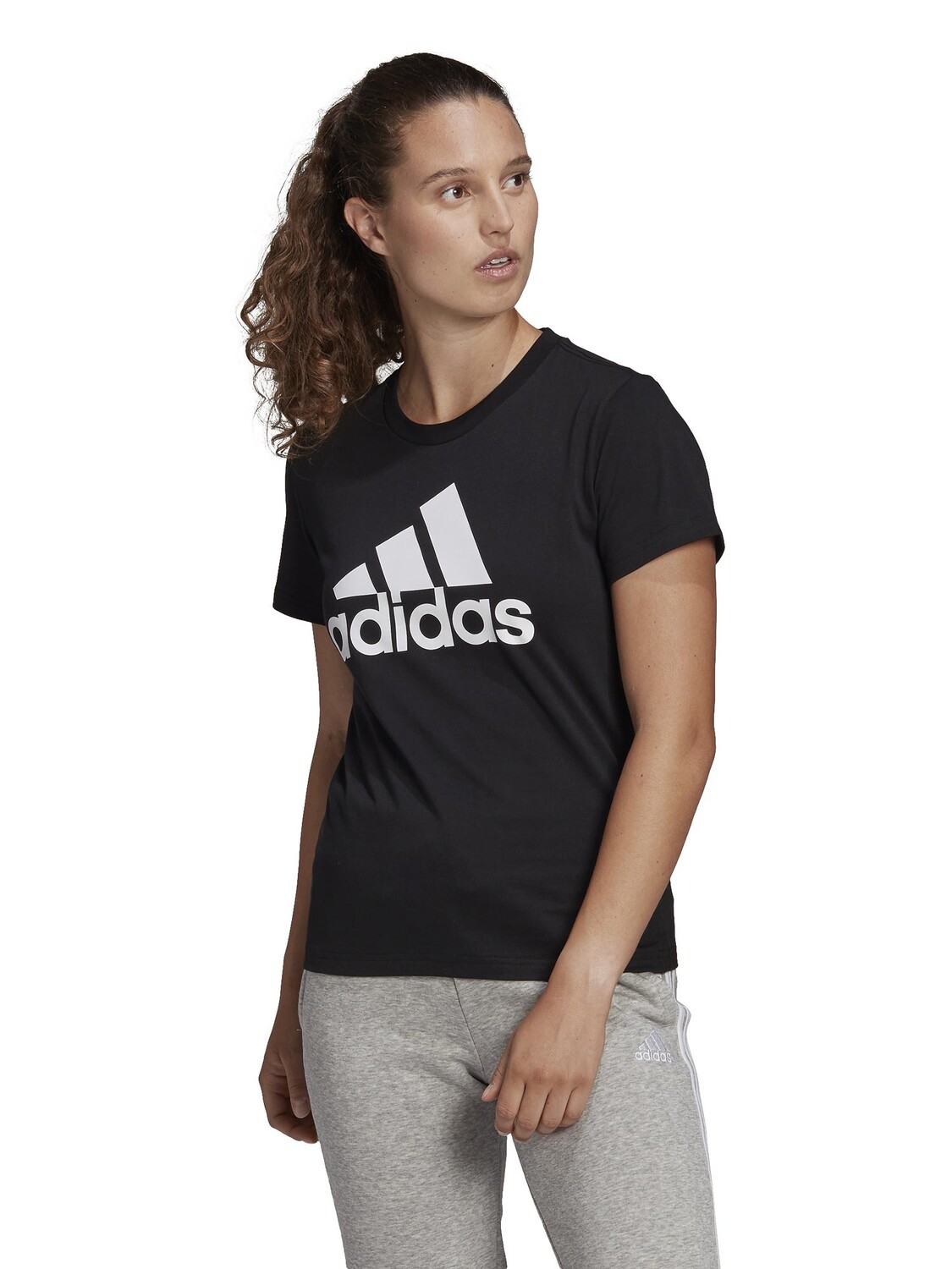 

Футболка Adidas Sportswear LOUNGEWEAR Essentials Logo, черный