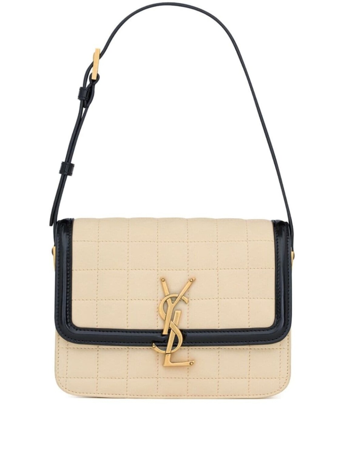 

Маленькая сумка Saint Laurent Solferino, нейтральный цвет