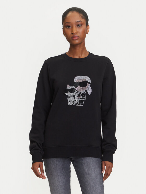 

Свитшот regular fit A3W20069 Karl Lagerfeld, чёрный