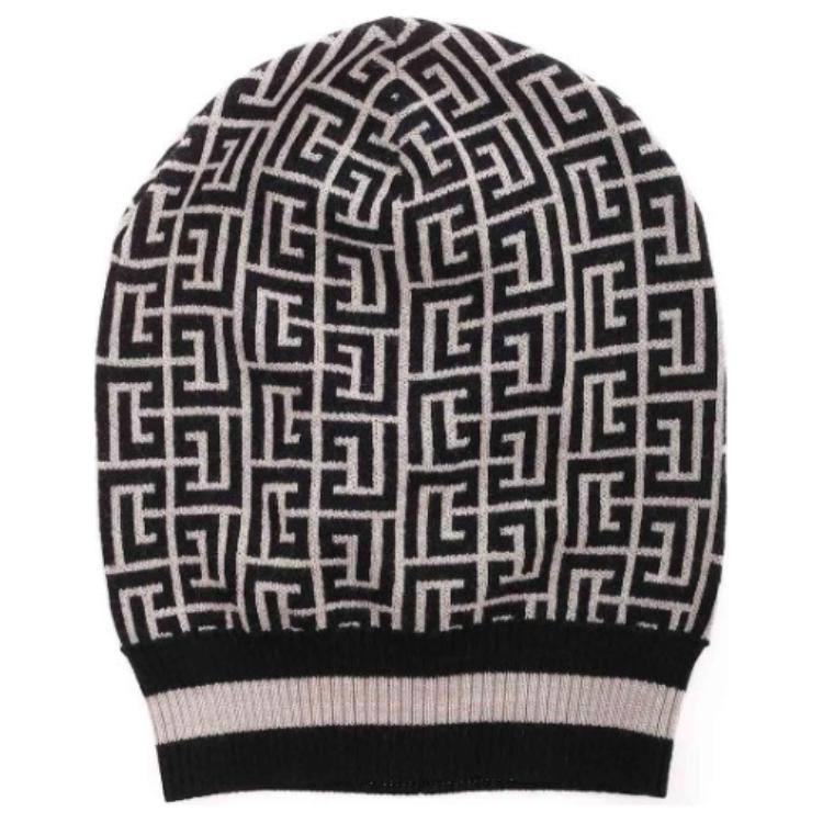 

BALMAIN Женская шапка из мериносовой шерсти светло-коричневого цвета, Light Umber