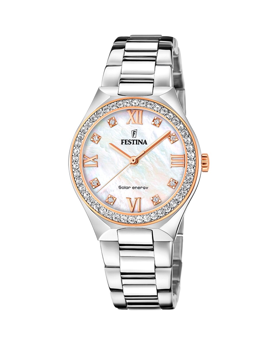 

F20658/1 Petite женские часы из серебряной стали Festina, серебро