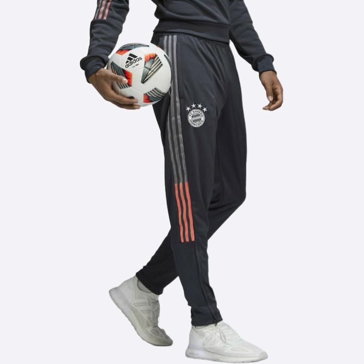 Спортивные трикотажные брюки мужские серые Adidas — фото 4