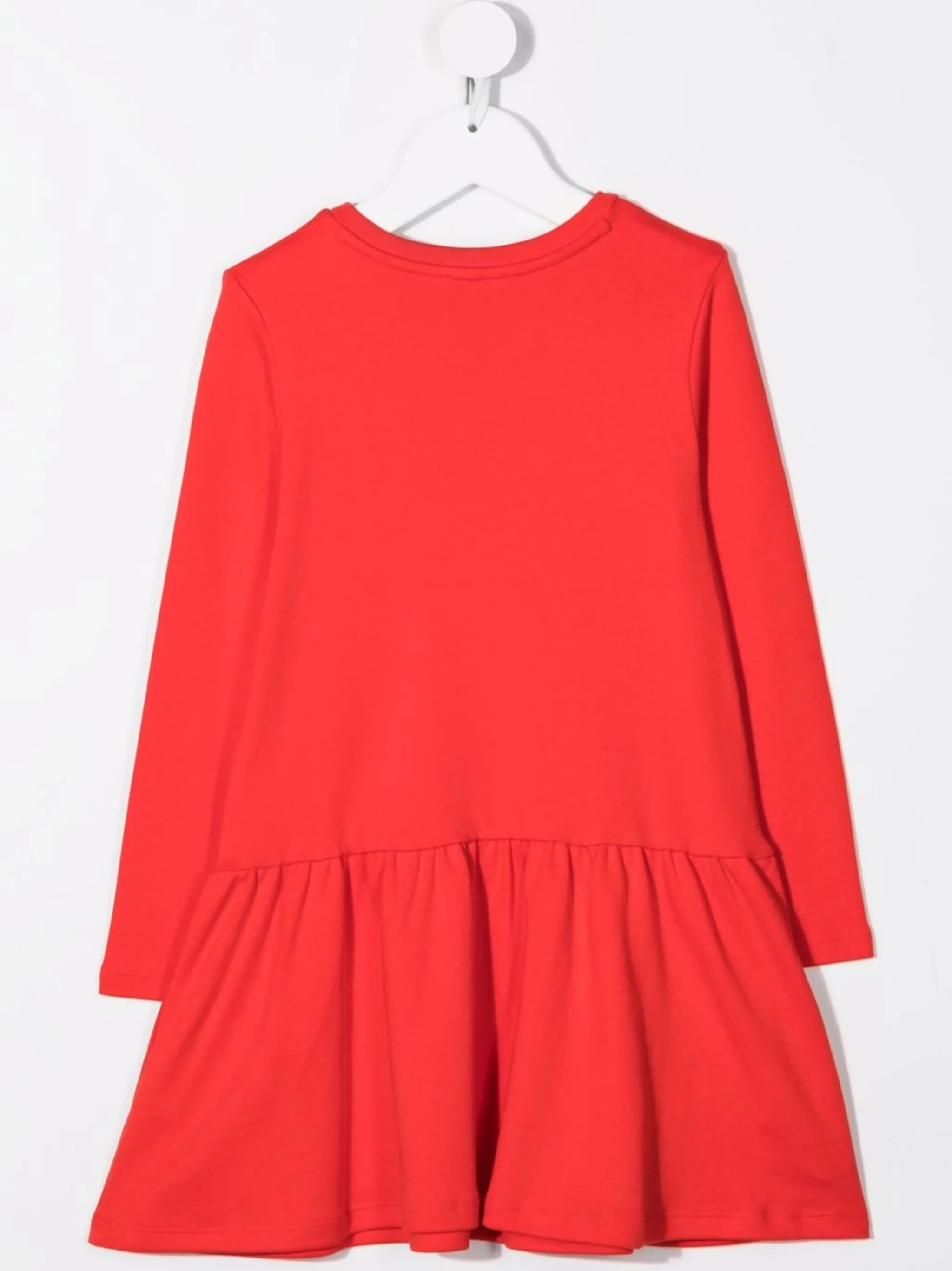 Расклешенное платье с логотипом Marc Jacobs Kids, красный — фото 2