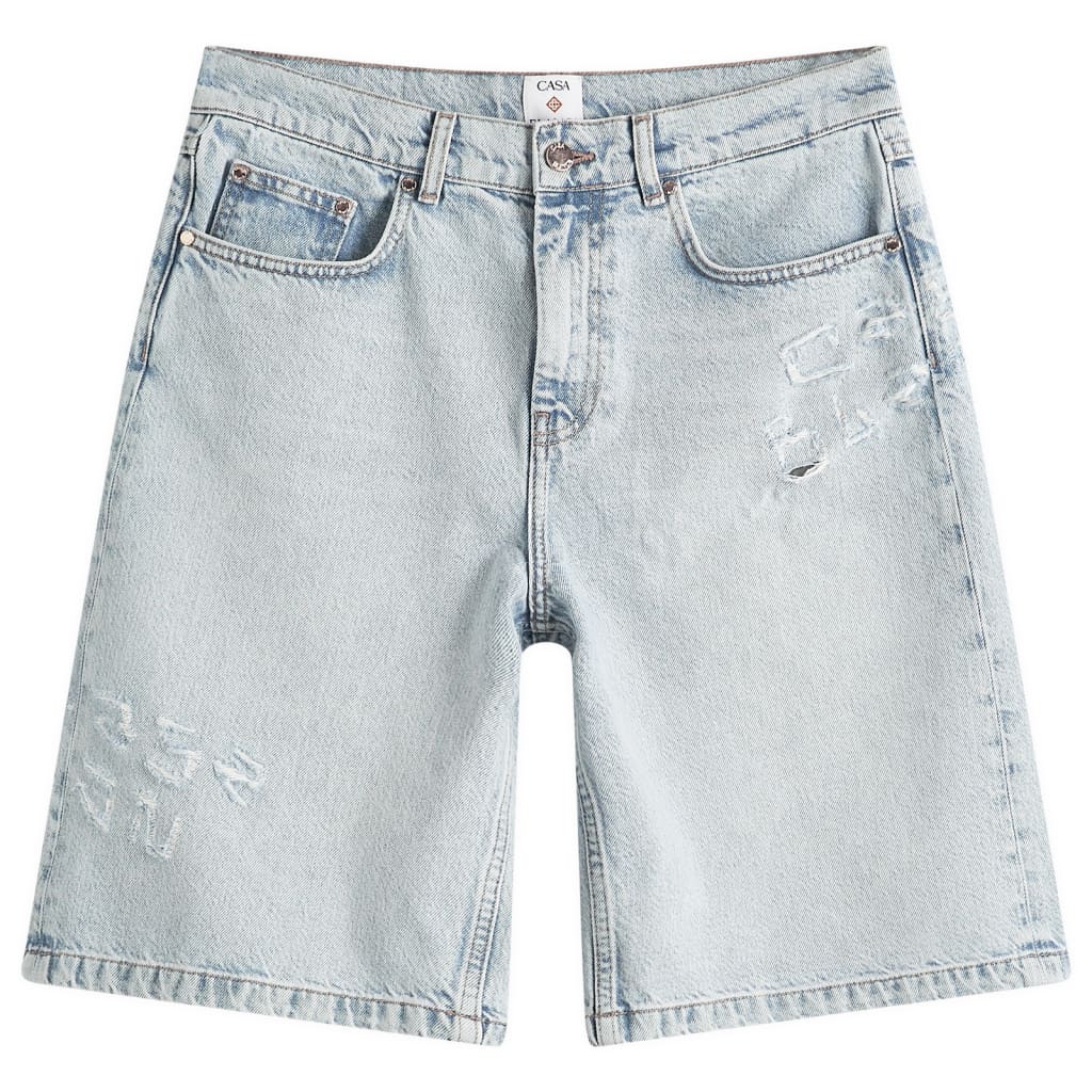 

Джинсовые шорты Graffiti Casablanca, цвет mid wash