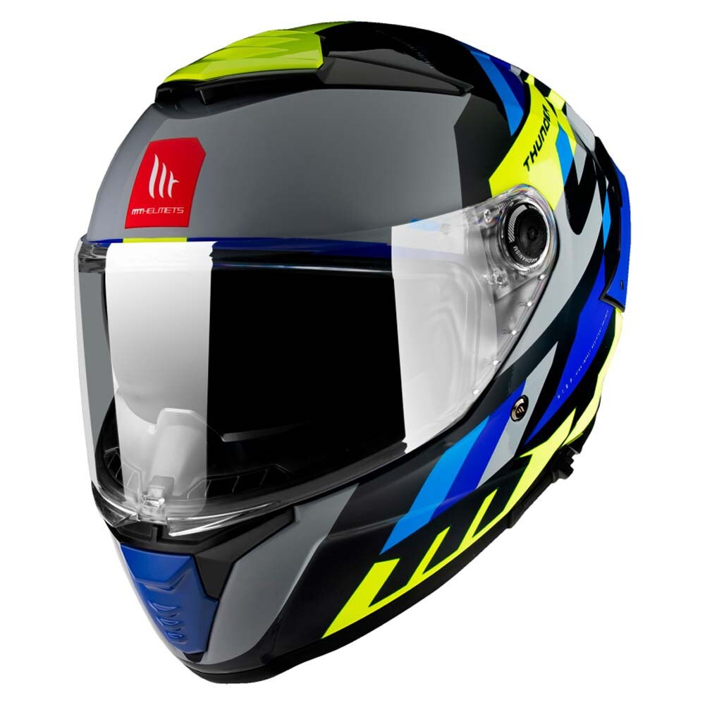 

Шлем полнолицевой MT Helmets Thunder 4 SV Ergo E17, разноцветный