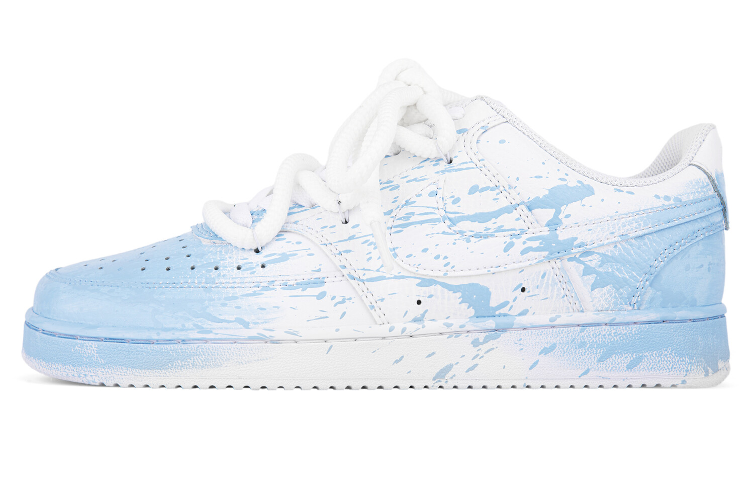 

Кроссовки Nike Court Vision Skateboarding Shoes Men Low-top Blue, синий