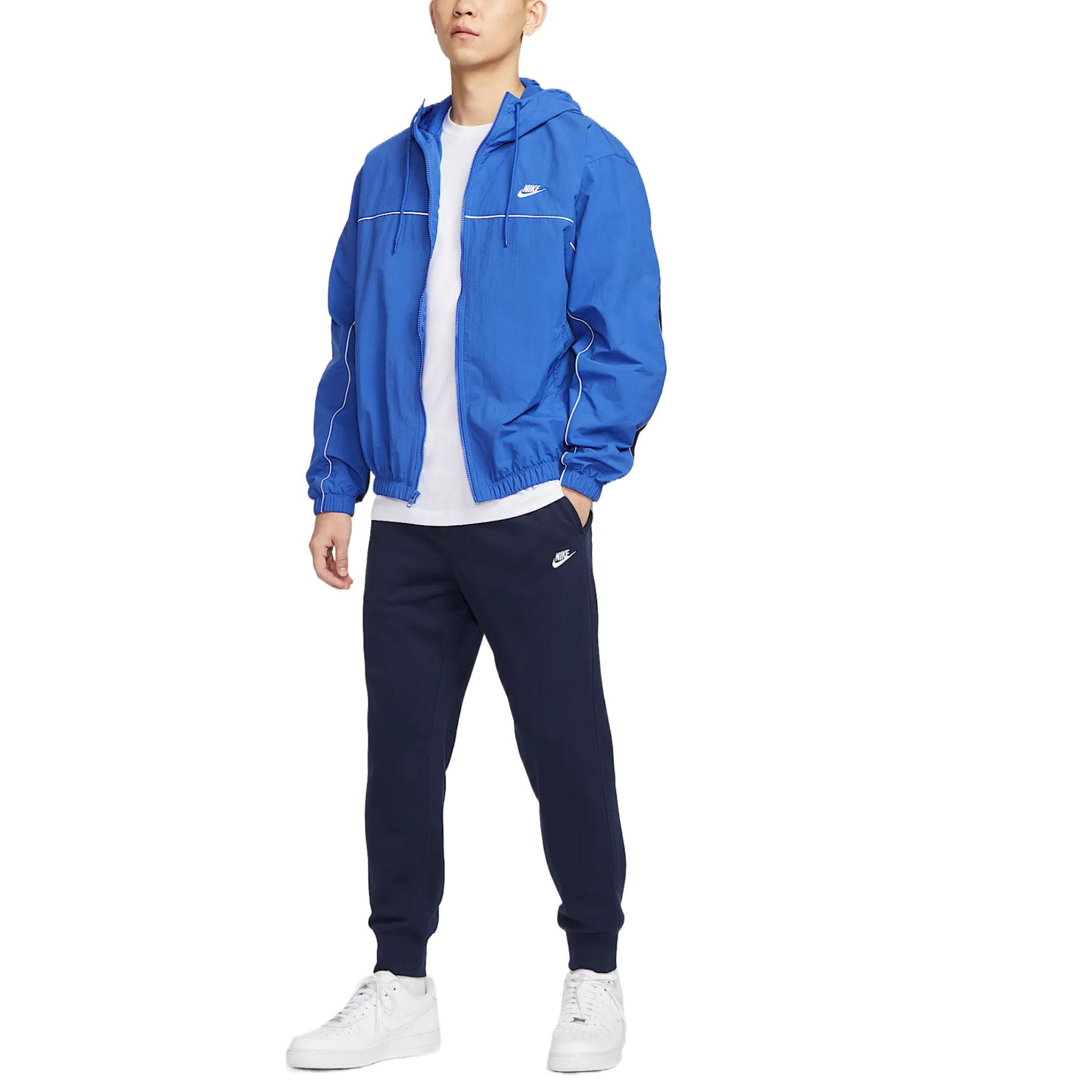 Nike Клубная куртка мужская королевского синего цвета, Royal Blue — фото 4