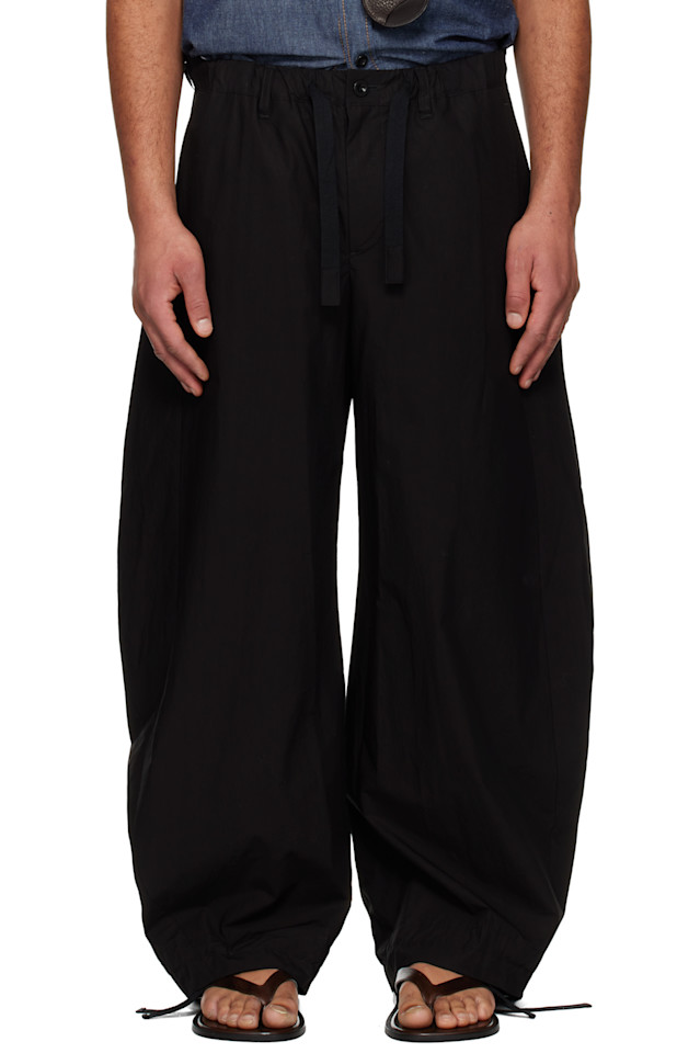 

Хлопковые брюки, похожие на брюки пишущей машинки Sacai, черный