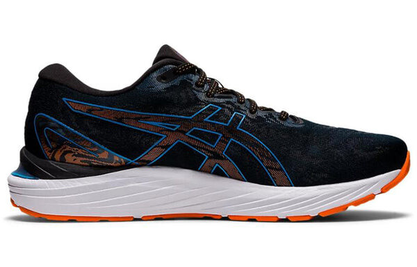 Кроссовки гель кумулус 23 4е широкие Asics, черный — фото 2