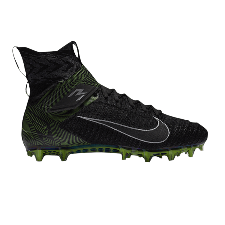 

Кроссовки Russell Wilson x Alpha Menace Elite 2 'Black Green', черный