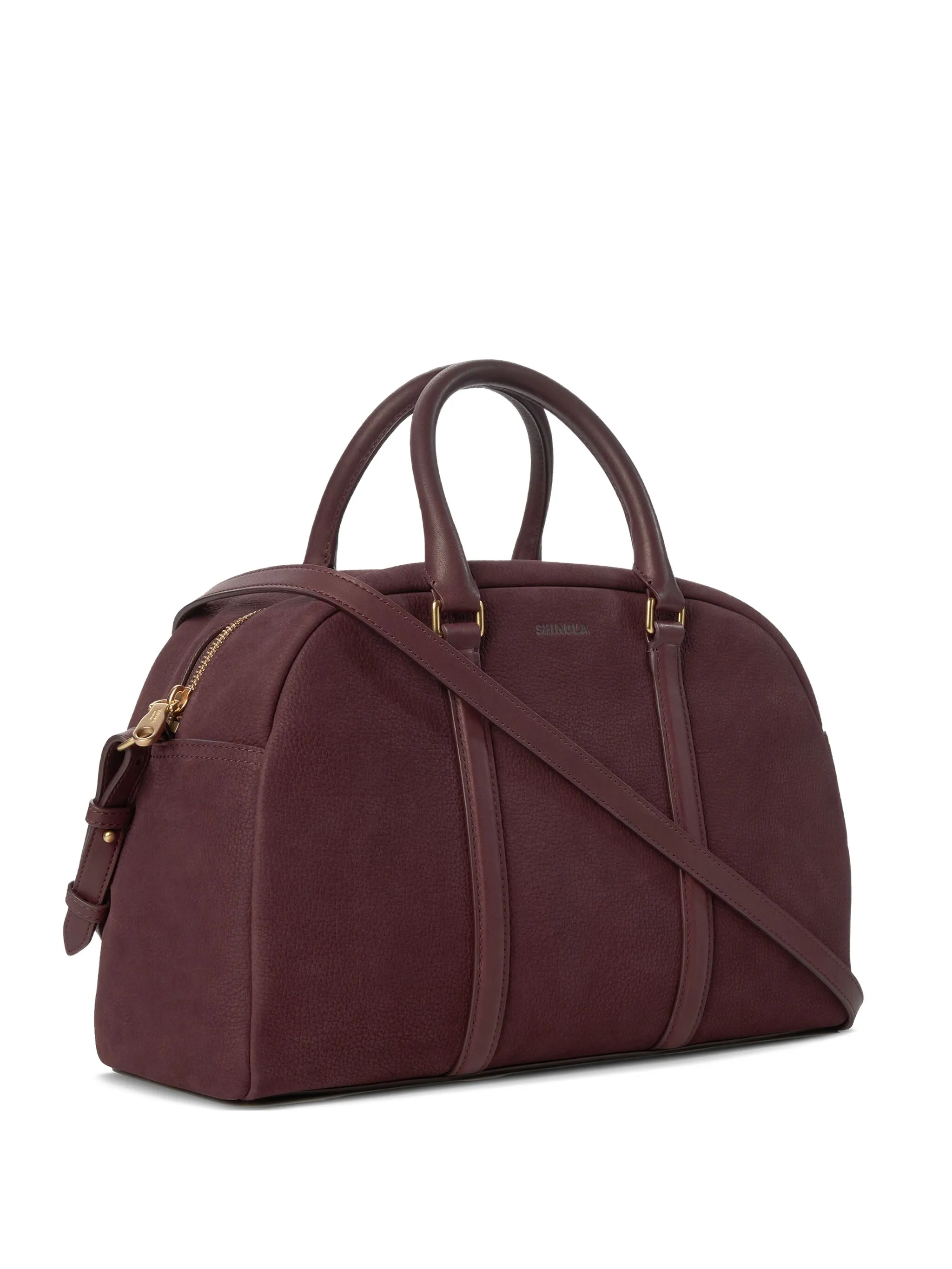 

Сумка через плечо с ремнем и верхней ручкой Shinola, красный