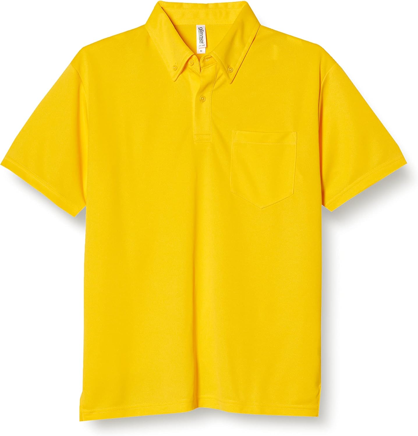 

Футболка-поло Glimmer 00331-ABP с коротким рукавом, плотность ткани 4,4 унции, на пуговицах, с карманом