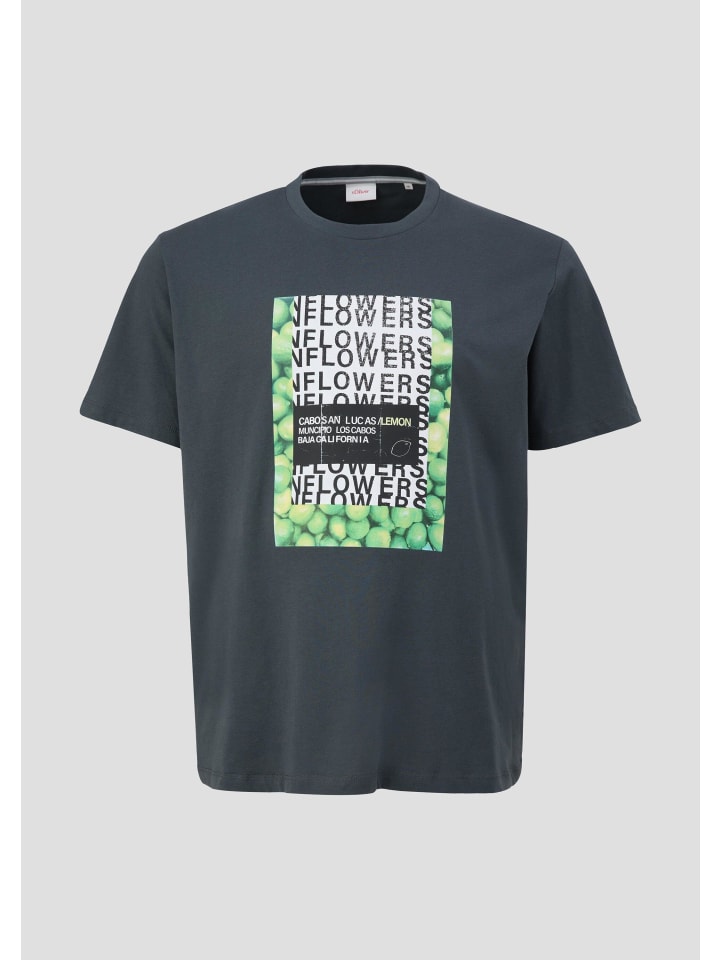 

s.Oliver Футболка цвета 95D1_сланцево-серый