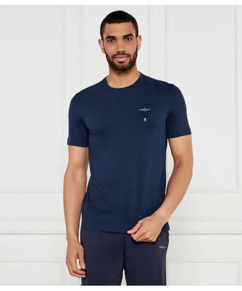 

Футболка Regular fit Aeronautica Militare, синий