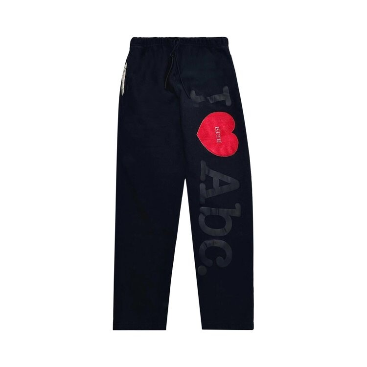 

Спортивные брюки Kith x Advisory Board Crystals I <3 Abc Swarovski Sweatpant, цвет Anthracite Black