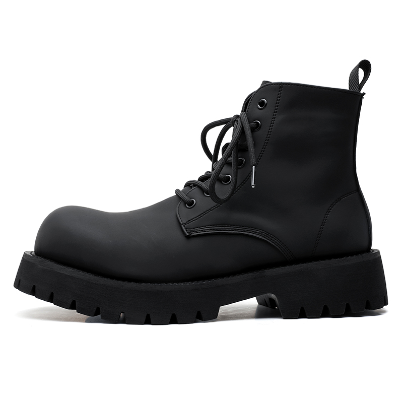 

KAQIAODI Короткие мужские ботинки Martin Cachiotti, Black Padded