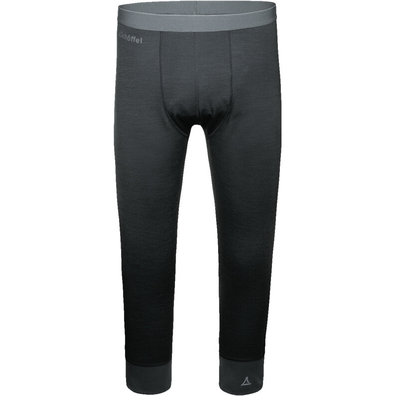 

Мужские спортивные брюки 3/4 из шерсти мериноса Schöffel, черный