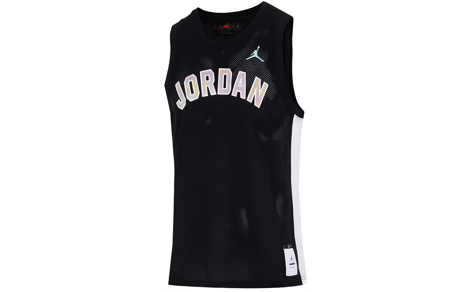 

Jordan Баскетбольная майка мужская черная