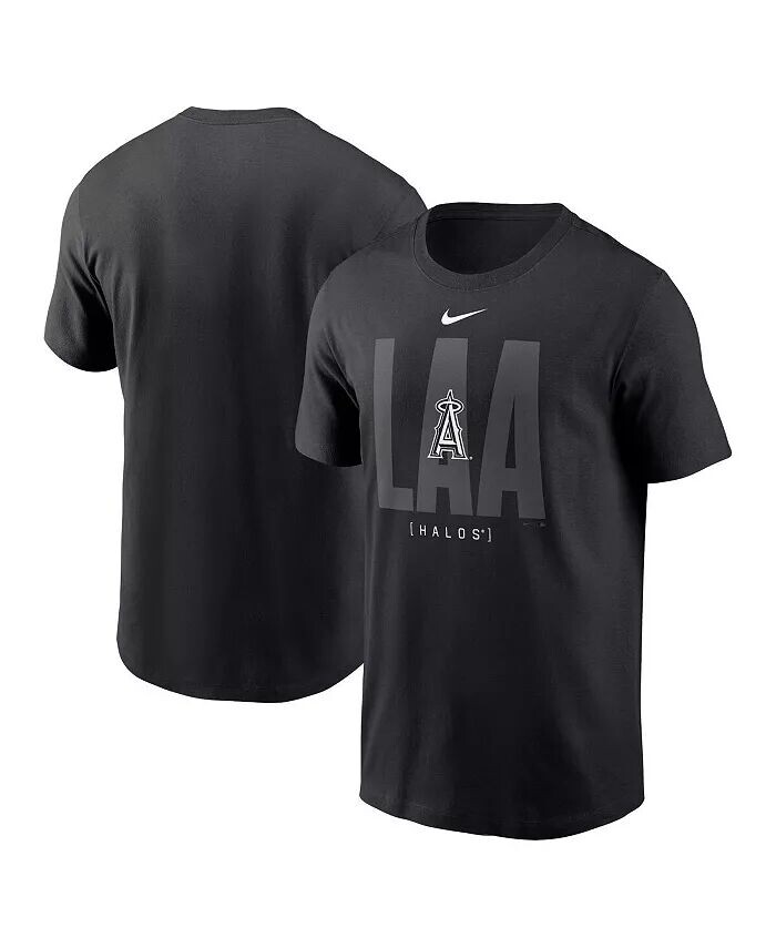 

Мужская черная футболка Los Angeles Angels Fashion Local Nike