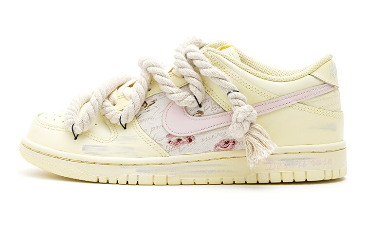 

Кроссовки Nike Dunk Low, бежевый
