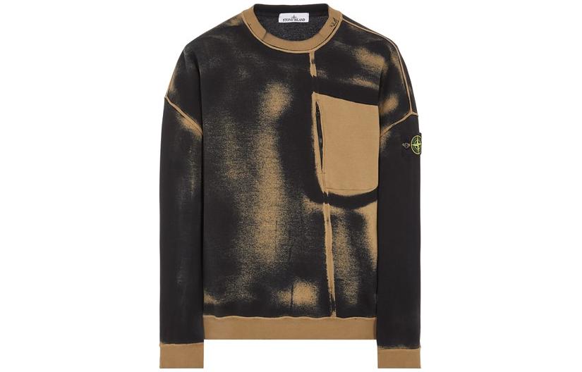 

Ручное напыление SS23 Толстовка Мужская Кора STONE ISLAND