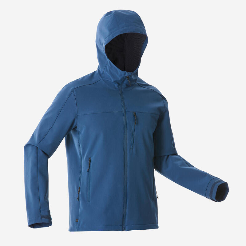 

Куртка софтшелл Forclaz, цвет mitternachtsblau/rauchschwarz