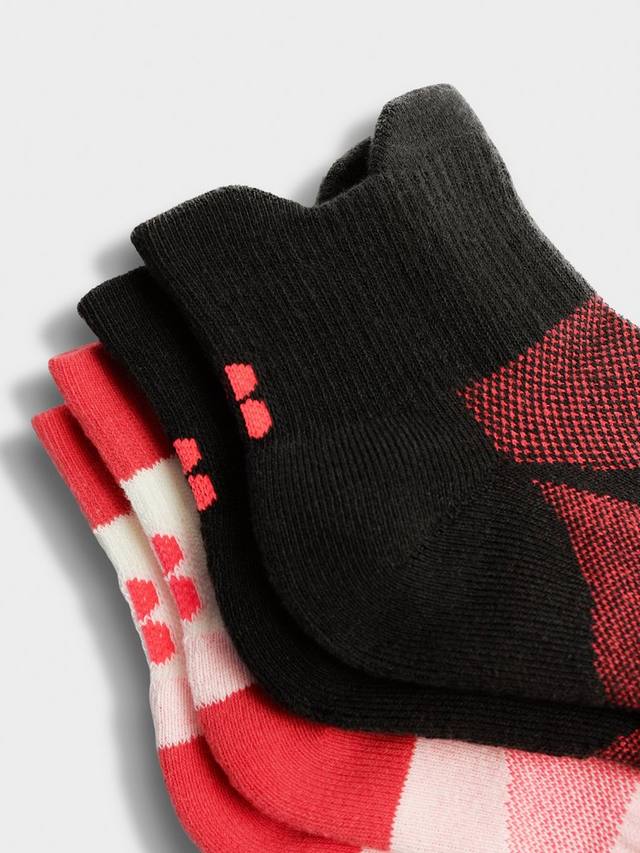 

Носки Blister Resist Power Trainer Sweaty Betty, Pack of 2, Lily White Dark Grey/Multi