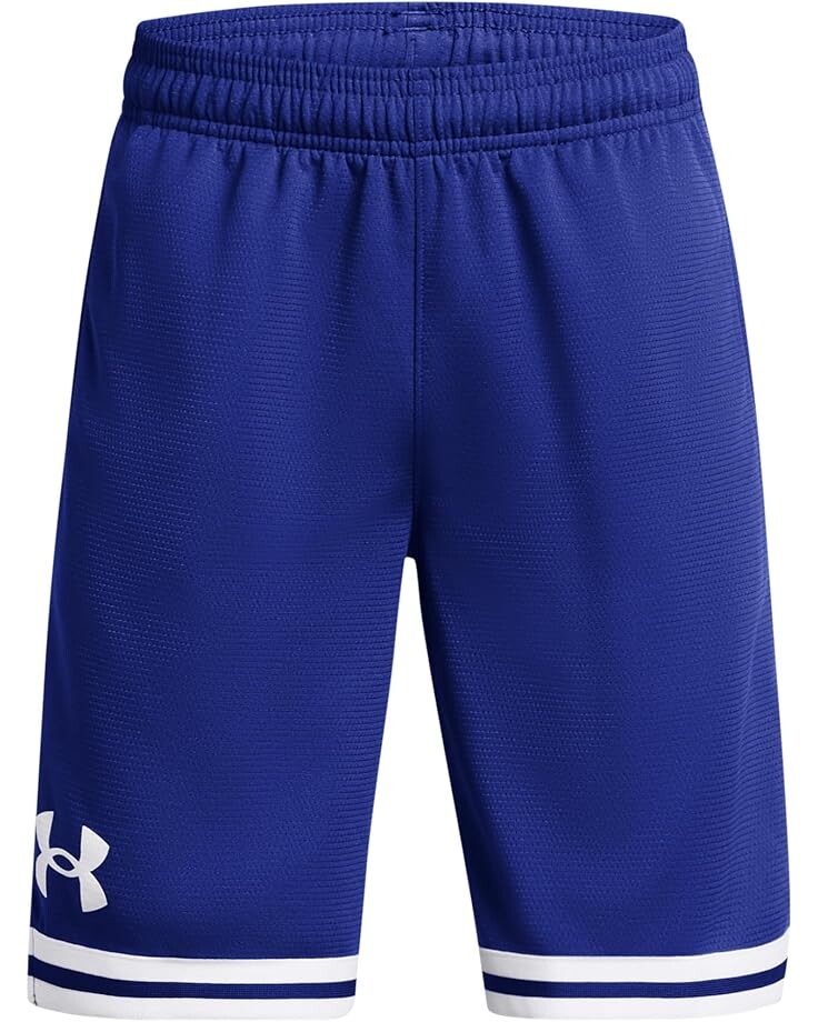 

Шорты Under Armour Kids Perimeter Basketball Shorts, цвет Royal/White