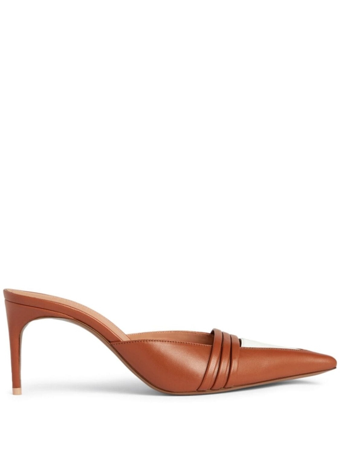 

Malone Souliers кожаные мюли Taron 70 мм, коричневый
